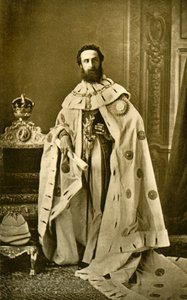 Lord Lytton, c1877, 1901. av Bourne and Shepherd