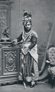 Raja av Rutlam, Central India Agency, 1902 av Bourne and Shepherd