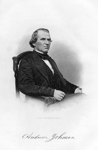 Andrew Johnson, USA:s 16:e president, 1862-1867.
