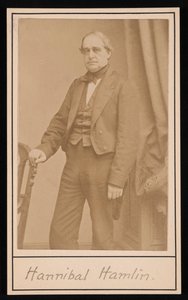 Porträtt av Hannibal Hamlin 1809-1891, 1857.