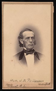 Porträtt av James Willis Patterson 1823-1893, före 1869.