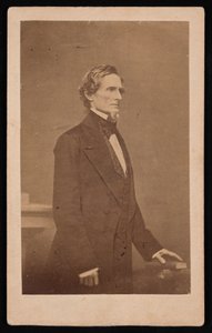 Porträtt av Jefferson Davis 1808-1889, 1887.