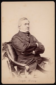 Porträtt av Joseph Henry 1797-1878, mellan 1868 och 1878. av Brady