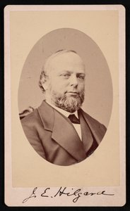 Porträtt av Julius Erasmus Hilgard 1825-1891, 1875.