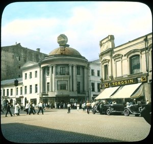 Torgsin butik Handel med utlänningar, Moskva, 1931 av Branson DeCou