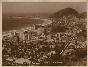 Copacabana, Rio de Janeiro (svartvitt foto) av Brazilian Photographer