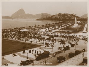 Glorias trädgårdar, Rio de Janeiro (svartvitt foto) av Brazilian Photographer