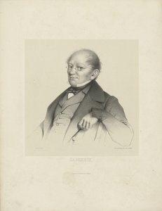 Porträtt av kompositören François Antoine Habeneck 1781-1849, ca. 1840.