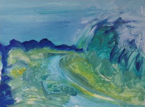 Blue River Landscape I, 1988