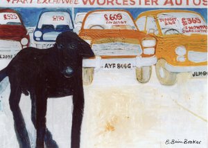 Rex på Worcester Autos, Part Exchange av Brenda Brin Booker