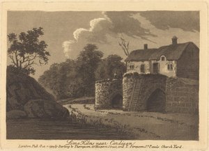 Lime Kilns nära Cardigan
