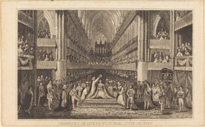 Krönandet av drottning Victoria, 28 juni 1838 [högra halvan]