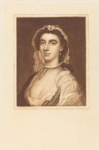 Peg Woffington av British 19th Century, after Arthur Pond
