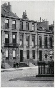 17, Heriot Row, hem för Robert Louis Stevenson och hans familj i Edinburgh av British Photographer