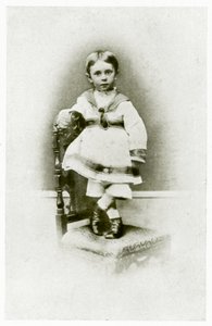 Aubrey Beardsley, 2 år och 3 månader gammal av British Photographer