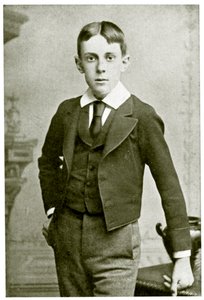 Aubrey Beardsley, vid en ålder av 13 år av British Photographer