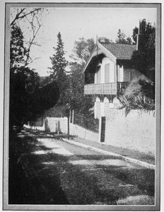 Chalet La Solitude, Hyères, Frankrike, hem för Robert Louis Stevenson från 1882-84