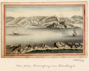 En serie skisser, vyer i Storbritannien, kontinenten och Amerika 1772-1778 (akvarell) av British School