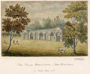 En serie skisser, vyer i Storbritannien, kontinenten och Amerika 1772-1778 (akvarell) av British School