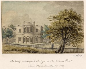 En serie skisser, vyer i Storbritannien, kontinenten och Amerika 1772-1778 (akvarell) av British School