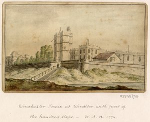 En serie skisser, vyer i Storbritannien, kontinenten och Amerika 1772-1778 (akvarell) av British School