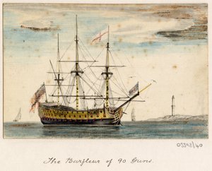 一連のスケッチ、イギリス、大陸、アメリカの景色 1772-1778 (水彩)スウェーデン語 av British School