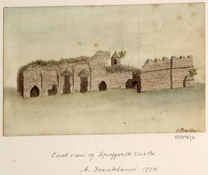 En serie skisser, vyer i Storbritannien, kontinenten och Amerika 1772-1778 (akvarell) av British School