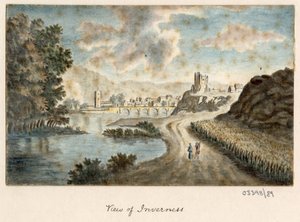 En serie skisser, vyer i Storbritannien, kontinenten och Amerika 1772-1778 (akvarell) av British School