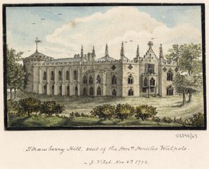 En serie skisser, vyer i Storbritannien, kontinenten och Amerika 1772-1778 (akvarell) av British School
