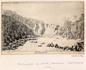 En serie skisser, vyer i Storbritannien, på kontinenten och i Amerika 1772-1778 (akvarell) av British School