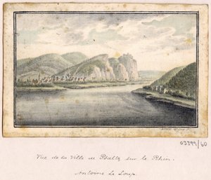 En serie skisser, vyer i Storbritannien, på kontinenten och i Amerika 1772-1778 (akvarell) av British School