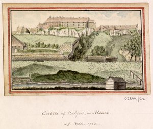 En serie skisser, vyer i Storbritannien, kontinenten och Amerika 1772-1778 (akvarell) av British School