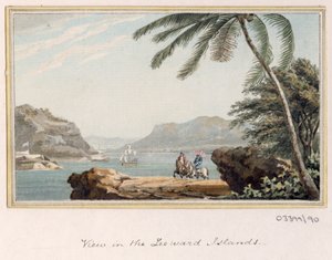 En serie skisser, vyer i Storbritannien, kontinenten och Amerika 1772-1778 (akvarell) av British School
