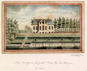 En serie skisser, vyer i Storbritannien, kontinenten och Amerika 1772-1778 (akvarell) av British School
