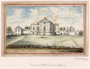 En serie skisser, vyer i Storbritannien, kontinenten och Amerika 1772-1778 (akvarell) av British School