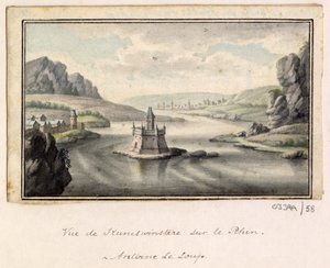 En serie skisser, vyer i Storbritannien, kontinenten och Amerika 1772-1778 (akvarell) av British School