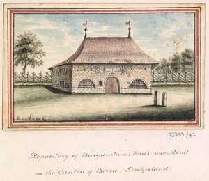 En serie skisser, vyer i Storbritannien, på kontinenten och i Amerika 1772-1778 (akvarell) av British School