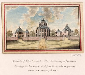 En serie skisser, vyer i Storbritannien, kontinenten och Amerika 1772-1778 (akvarell) av British School