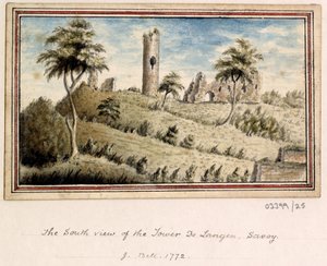 En serie skisser, vyer i Storbritannien, kontinenten och Amerika 1772-1778 (akvarell) av British School