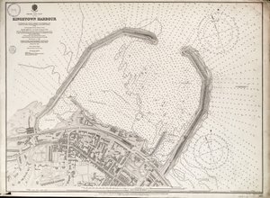 Kingstown Harbour, Irlands östkust av British School