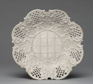 Plåt, tillverkad av en Staffordshire Factory, England, ca 1760 av British School