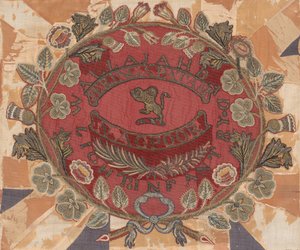 Andra eller Regimental Color Center, 23:e eller Wallajabad Light Infantry, Madras