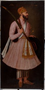 Sidde Sazuze (olja på duk) av British School