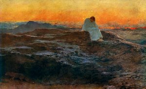 Kristus i vildmarken, 1898, 1912.
