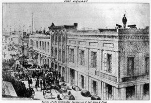 Fort Vigilant, Sacramento, Kalifornien, 1856 1937.