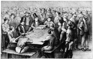 Spel i gruvorna, Faro, Kalifornien, 1800-talet 1937.