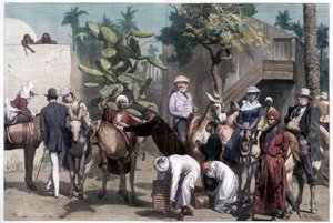 "Start för pyramiderna", 1874. av Bromley