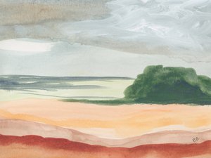 Abstrakt ökenlandskap