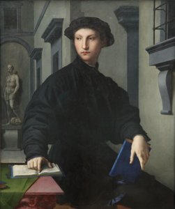 Engelska: Ugolino Martelli (1519-1592) Porträtt av Ugolino Martelli