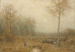 En novemberscen, ca 1895 (olja på duk)